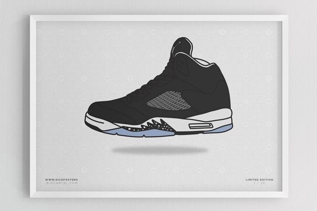 Sneaker Prints Air Jordan 5