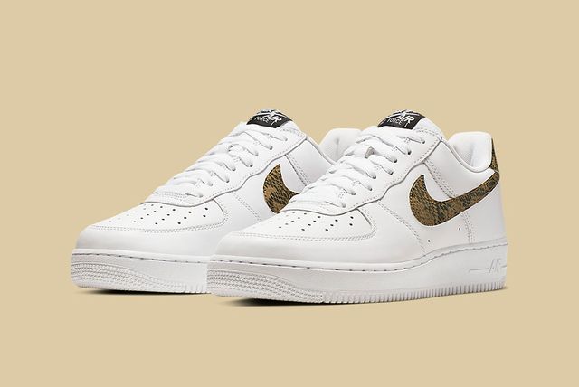 The Nike Air Force 1 'Ivory Snake' Strikes Again in Summer 2024 ...