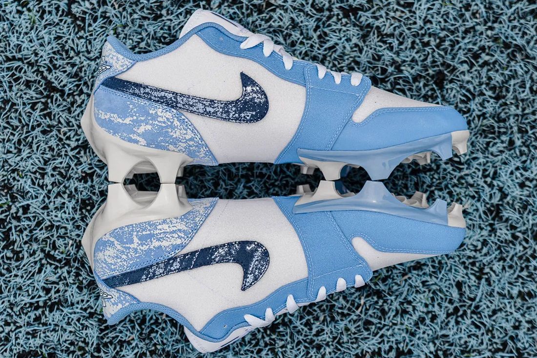 The Air Jordan 1 Low Cleat UNC PE Is End Zone Worthy Industry News