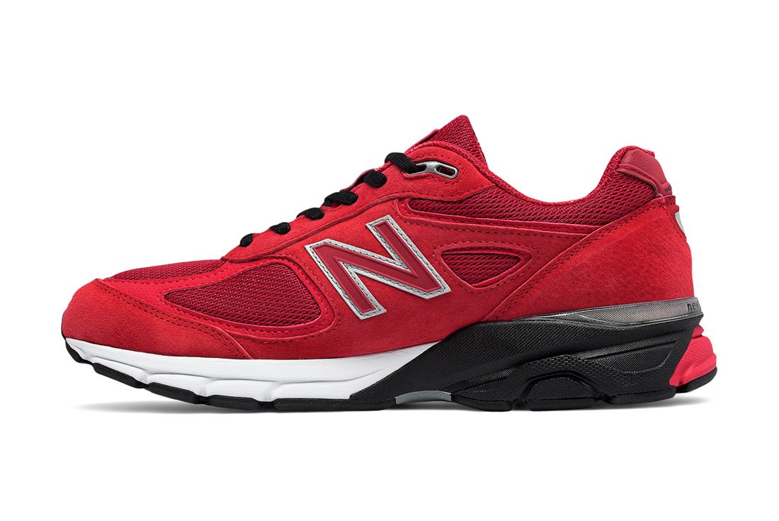 new balance 990v4 red