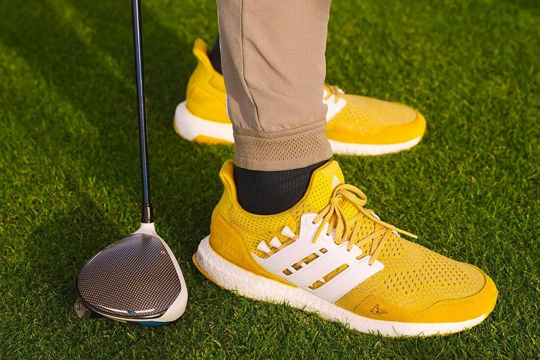 Extra Butter x Happy Gilmore x adidas UltraBOOST 'Gold Jacket'