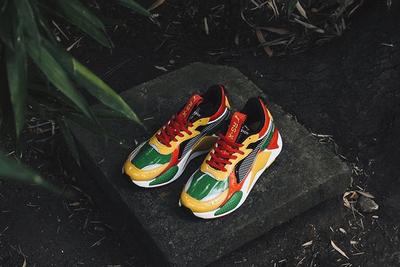 Atmos Puma Rs X Yellow Red Green Top Shot