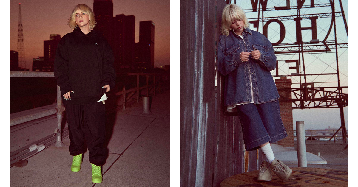 billie eilish sneaker shopping