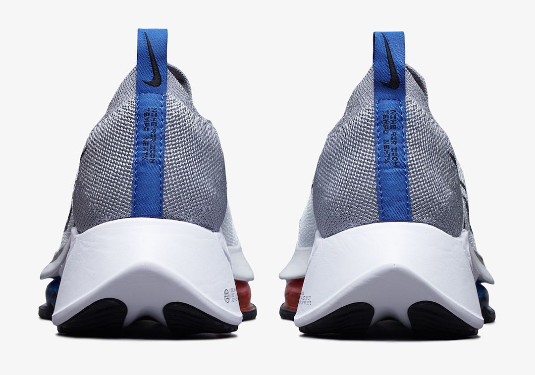 Nike Air Zoom Tempo NEXT% Grey Heel