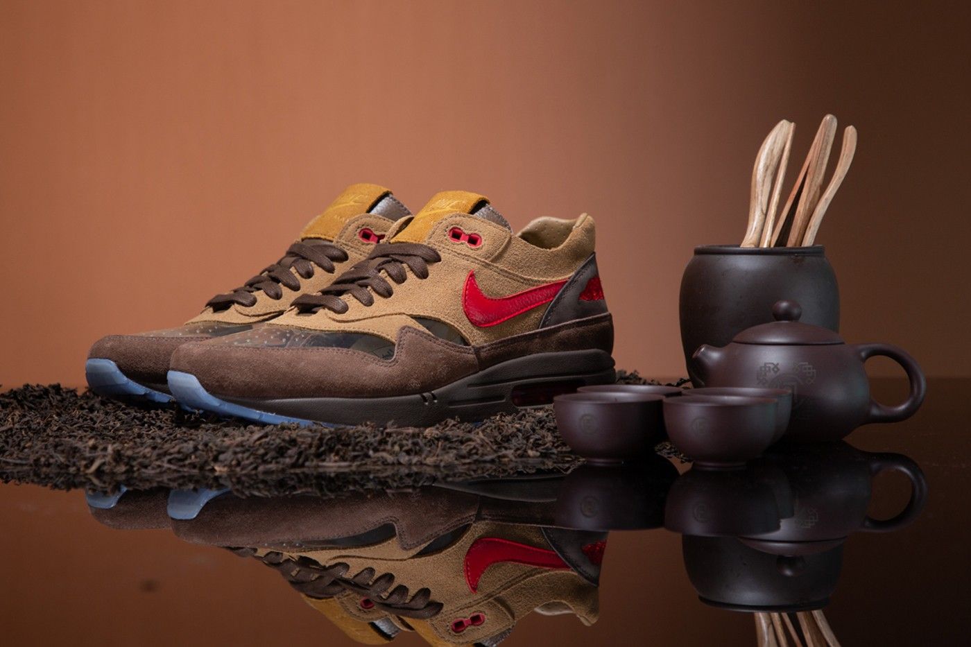 Official Reveal: CLOT x Nike Air Max 1 'Kiss of Death – Cha' is a 
