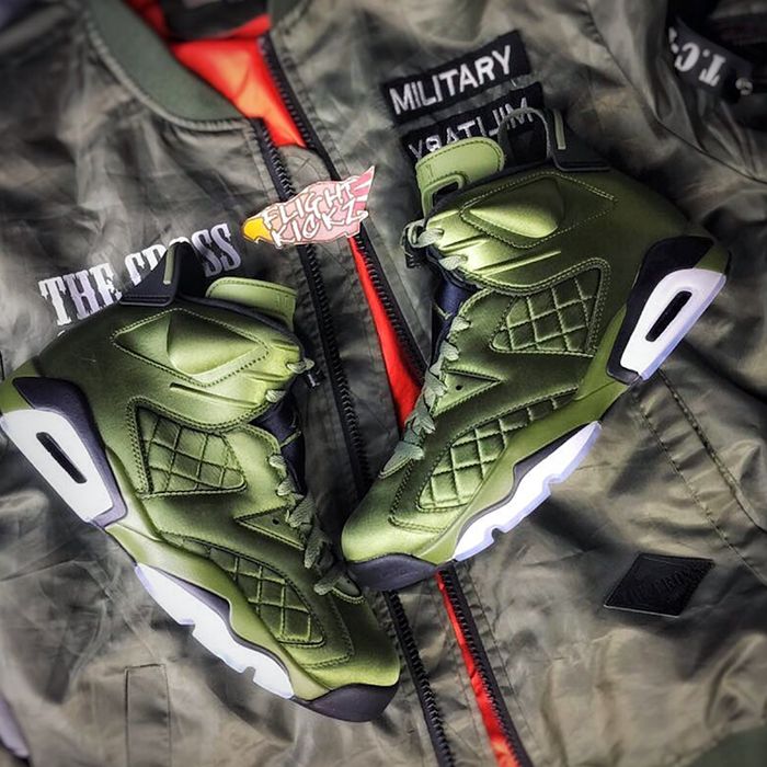 Flight jacket jordan 6 best sale