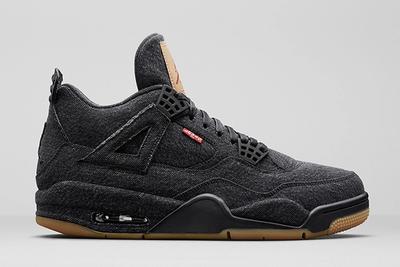 Jordan 4 Levis Black Ao2571 001 Release Date Info Sneaker Freaker