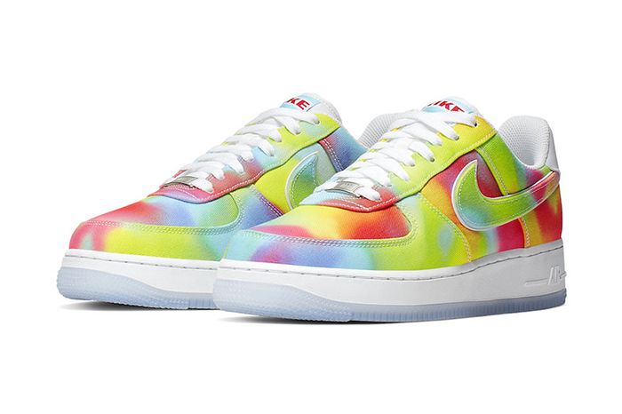 Nike Air Force 1 Low Tie Dye Chicago Ck0838 100 Release Date Pair