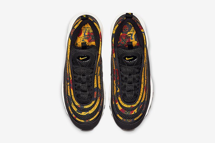 air max 97 floral black