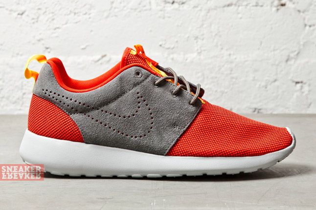 Nike Roshe Run Perf Swoosh (Challenge Red/Dark Pewter) - Sneaker Freaker