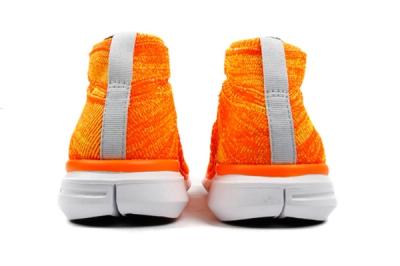 Nike Free Flyknit Chukka Orange Volt 1