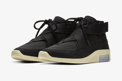 Nike Air Fear Of God Raid Black Fossil At8087 002 Release Date Pair