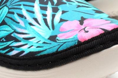 Nike Solarsoft Moccasin Sp Tropical Floral Pack Blue Pink Toe Detail 1
