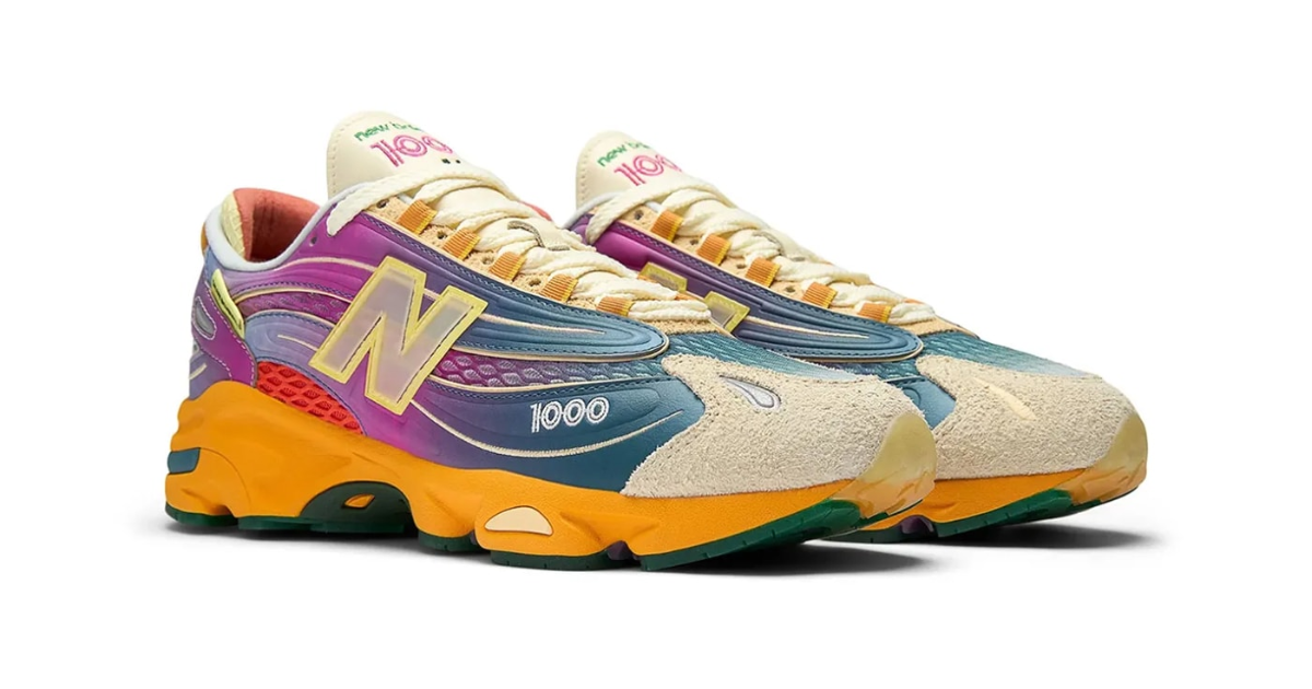 Ein weiterer Salehe Bembury x New Balance 1000 „Fog Be the Cloud“ ist ...
