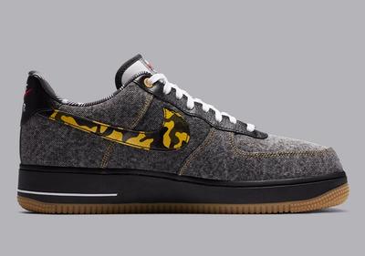 Nike Air Force 1 Denim Camouflage Right
