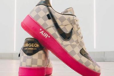 The Shoe Surgeon Louis Vuitton x Nike Air Force 1