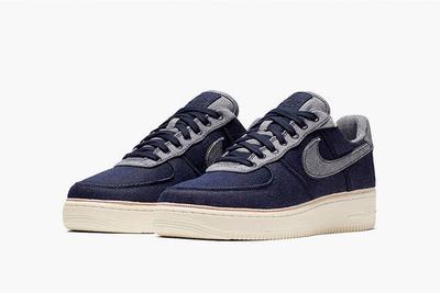 Nike 3 X 1 Air Force 1 Navy Front