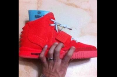 Air Yeezy 2 Red Hand 1