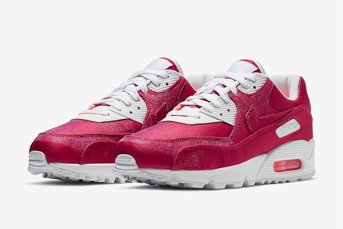 Nike Air Max 90 Hyper Crimson 881105 800 Side Angle Shot 5