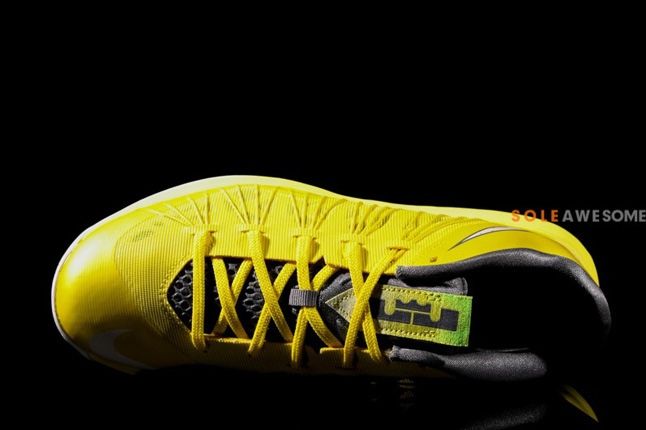 Nike Lebron X Low Sonic Yellow Aerial Profile 1