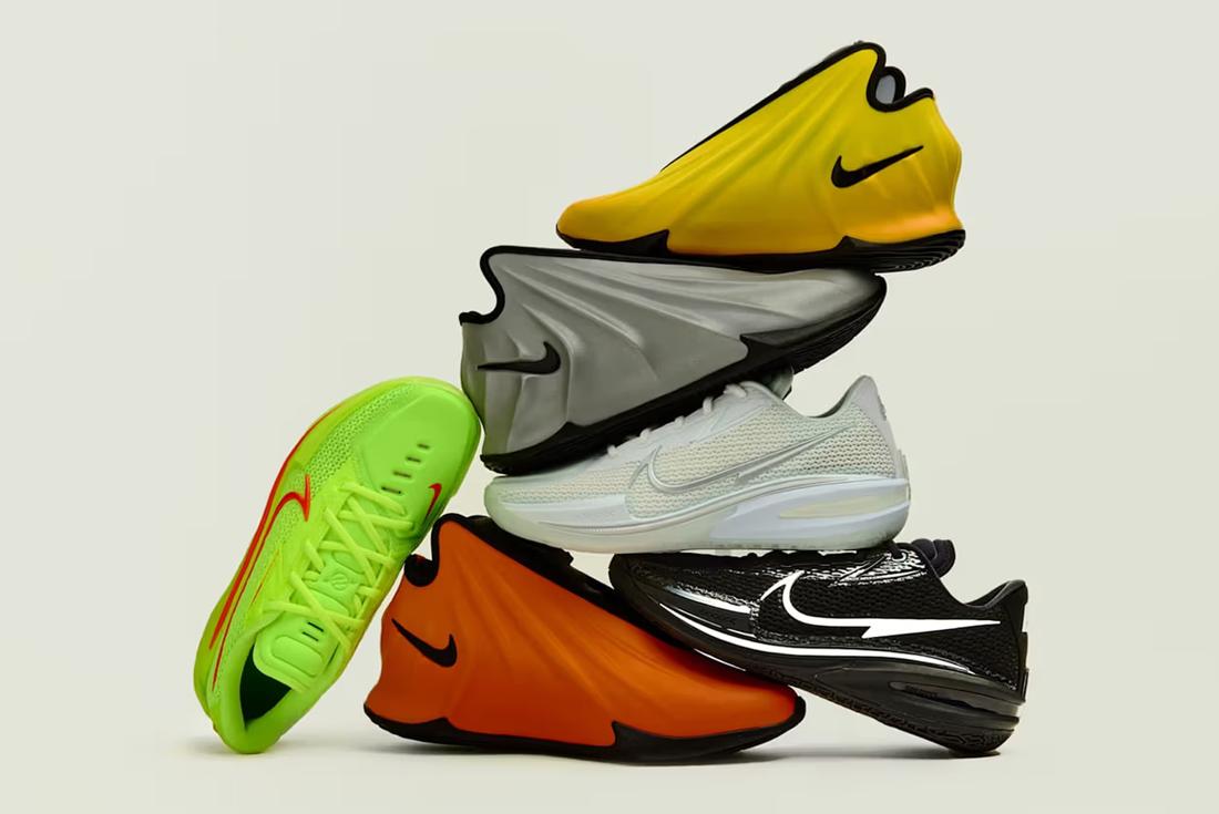 Six colourful Nike sneakers from the Fall 2025 collection