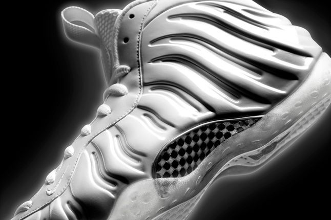 Nike Air Foamposite White Ice Details 1