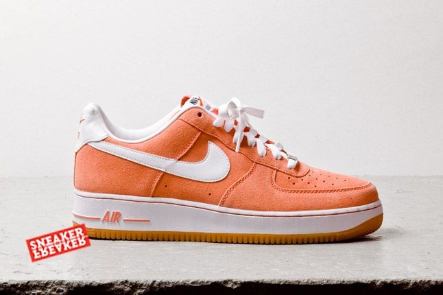 salmon pink air force ones