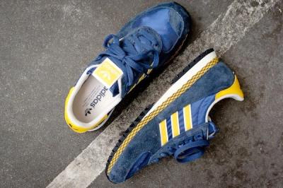 Adidas Originals Marathon Pt Navy Yellow 5