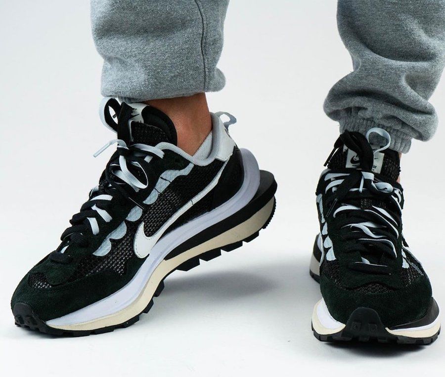 On-Foot Look: sacai x Nike VaporWaffle Black/White