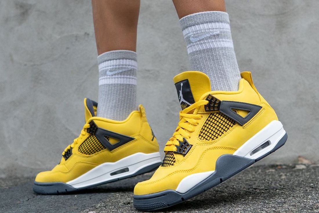Here's How People are Styling the Air Jordan 4 'Lightning' - Sneaker Freaker