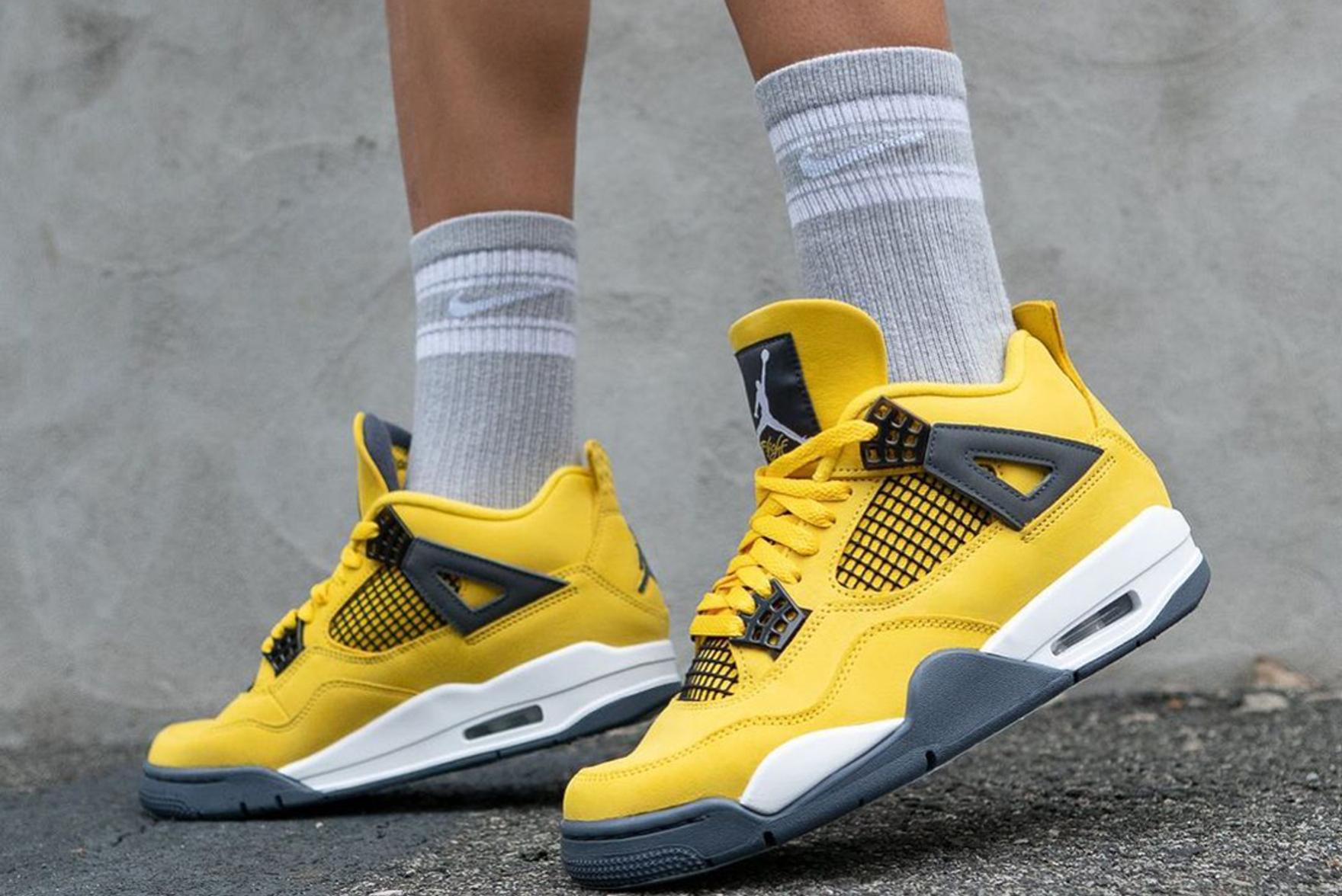 Here’s How People are Styling the Air Jordan 4 ‘Lightning’