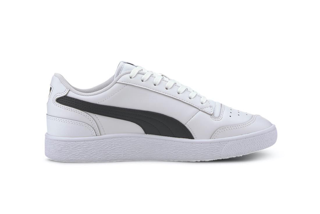 The PUMA Ralph Sampson Low Wows in White and Black - Sneaker Freaker