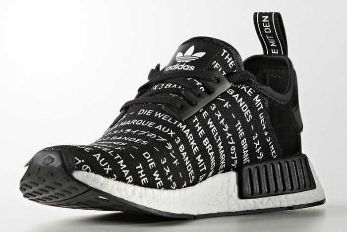 Adidas Nmd Brand With The 3 Stripes Black 1