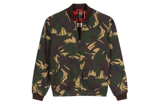 Fred Perry Laurel Wreath Camo Bomber 1