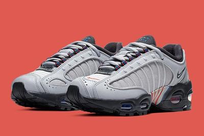 Nike Air Max Tailwind 4 Gs Grey Blue Orange Full Front