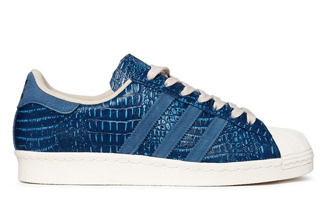 Adidas Superstar 80S Tribe Blue Reptile 3