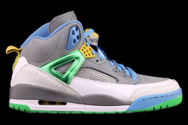 Jordan Spizike Cool Green Profile 1