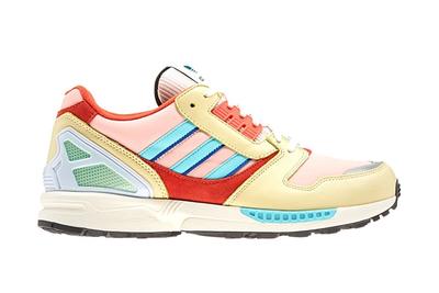 Adidas Zx 8000 Vapour Pink White Turquoise Right