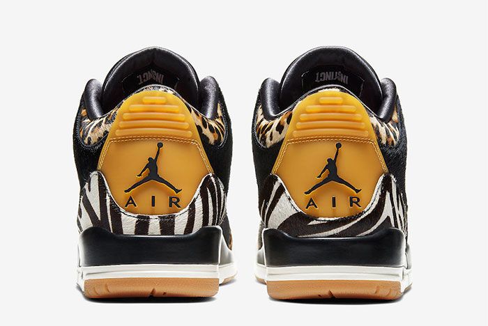 Air Jordan 3 Animal Instinct Heel