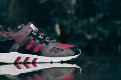 Adidas Eqt Running Guidance Support 93 Core Black Rust Red 1