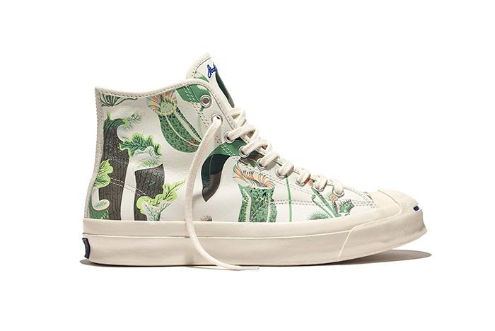 Converse Jack Purcell Signature High Carnivorous Print White 2