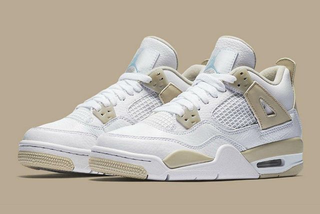 jordan 4 retro gs linen