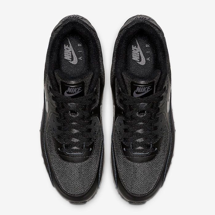 Nike Air Max 90 Gets Murdered-Out and Silver-Swooshed - Sneaker Freaker