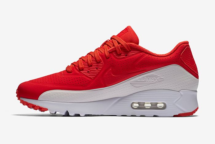 nike air max 90 ultra moire red and white