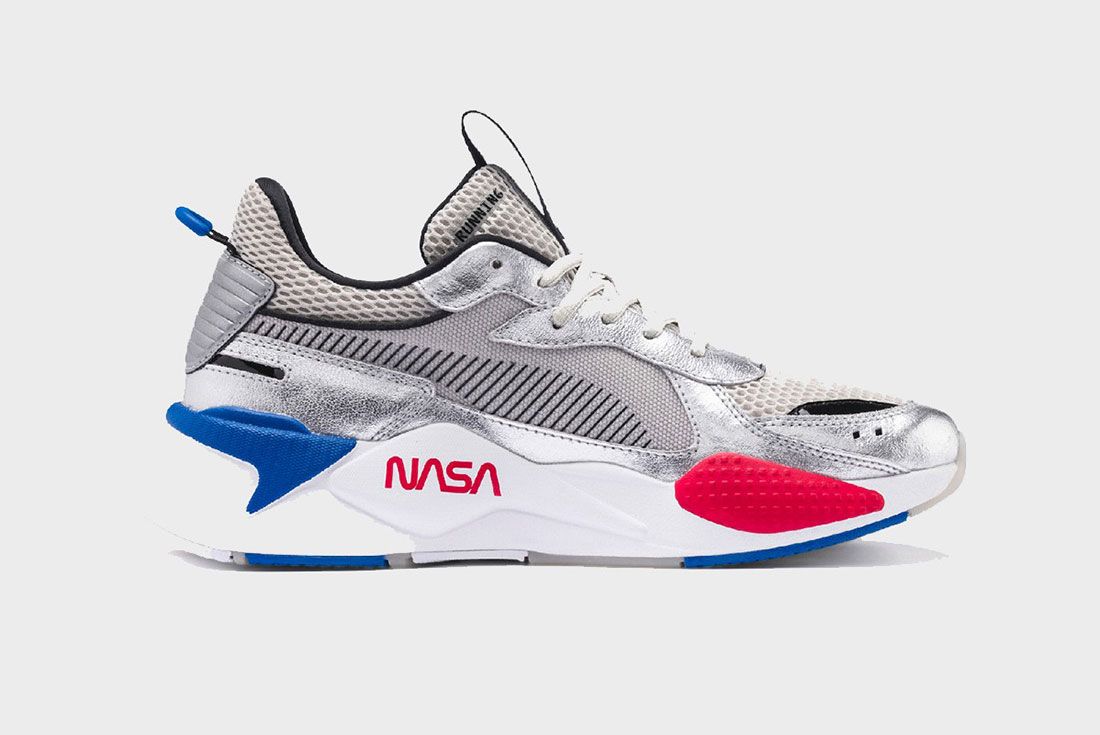 Nasa Puma Space Explorer Pack Rs X Silver Lateral Side Shot