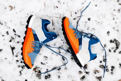 Adidas Response Trail Boost Core Blue Energy Orange 2