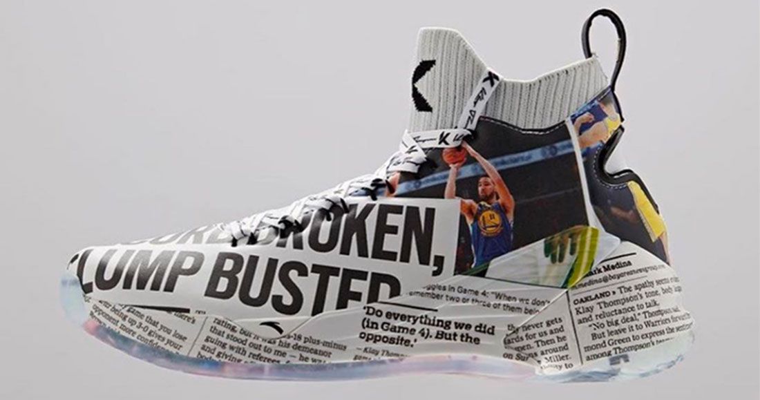 anta newspaper shoes