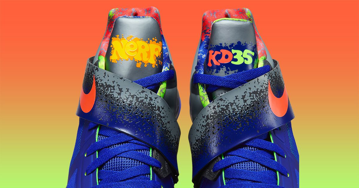 NIKE KD4 NERF NBA KOBE JA USA ナイキ コービー The Nike KD 4 'Nerf' Is Ready to Score Buckets Again - Releases