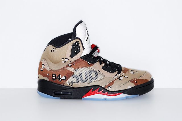 Supreme X Air Jordan 5 Release Date And Official Pictures