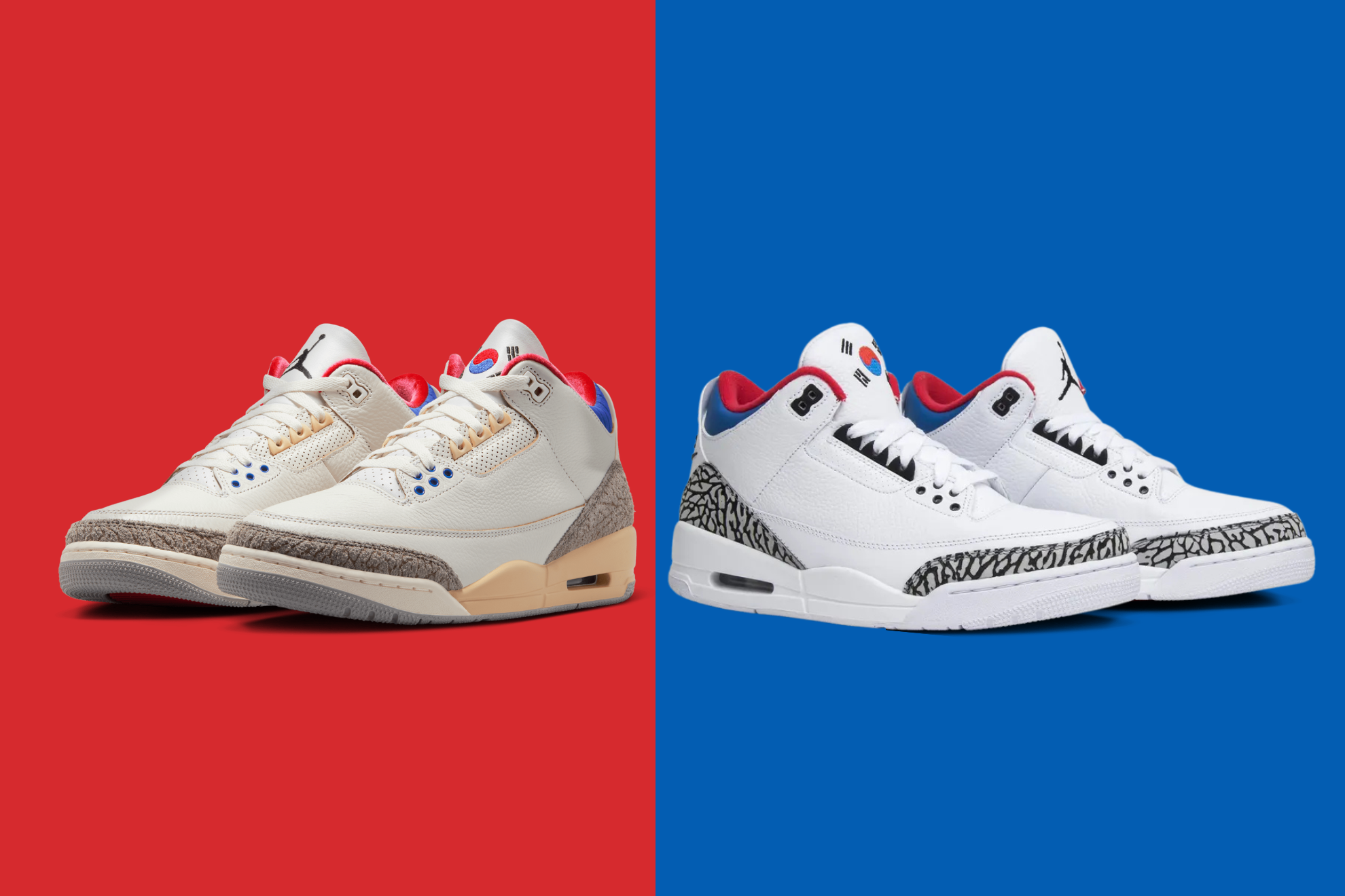 Breaking Down the Differences: Air Jordan 3 'Seoul' 2025 vs 2018
